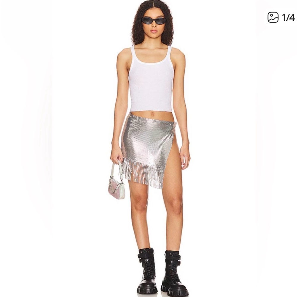 superdown alana mini skirt size small NWT